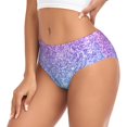 thumbnail image 2 of Balery Multicolor Glitter Ropa Interior de Algodón para Mujer con Dibujo – Braguitas Cómodas y Elásticas, Estilo Clásico-X-Large, 2 of 6