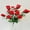 Light Red, variant on 14 Peach Rose Bud Bush Artificial Flowers