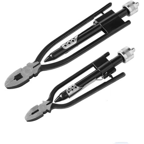 Pack Aviation Safety Wire Twist Pliers, 9" 6" Racing Lock Forged Car Aircraft Twist Pliers