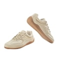 thumbnail image 5 of LUCKY STEP Retro Fashion Sneakers Lightweight Comfort Casual Shoes,Beige,Womens, 5 of 6
