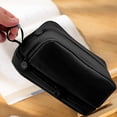 thumbnail image 6 of Kingswick Large Capacity Pencil Case 4 Compartments, Pencil Case with Zipper Portable Handle (Black), 6 of 6