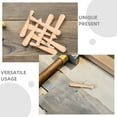 thumbnail image 3 of YOSADIER 50Pcs Mini Baseball Keychain Wooden Metal Elegant Design for Sports Enthusiasts Party Favors, 3 of 8