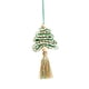 thumbnail image 2 of Adornos navideños colgantes, artesanías, exhibiciones, decoraciones de Año Nuevo hechas a mano Verde, 2 of 7