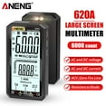 thumbnail image 2 of Aneng 4.7-Inch Lcd Display Ac/Dc Digital Multimeter Ultraportable True-Rms Multimeter Auto-Ranging Multi Tester with Amp Volt Ohm Capacitance Continuity Temperature Frequency Diode Tests Ncv, 2 of 7