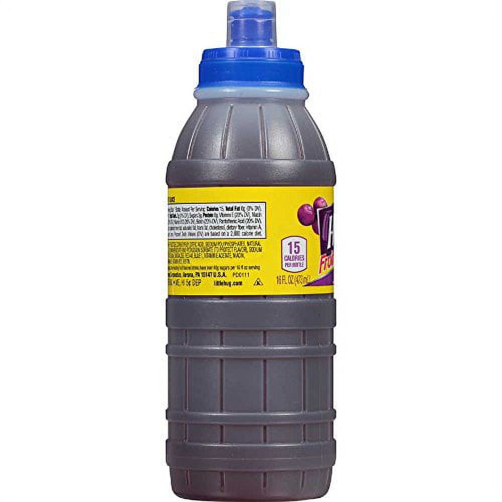 Big Hug Fruit Barrels Sports Cap Grape Fruit Flavored Drink, 16 Fluid Ounce -- 24 per case.