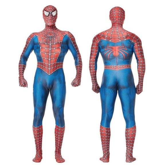 Halloween Spider Cosplay Costume,Spiderhero Halloween Costume,Adult Unisex Halloween Full Body Jumpsuit Cosplay Costume for Men Women,130 #HA736