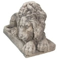 thumbnail image 3 of Northlight 22.5" Gray Lying Down Lion Outdoor Garden Statue, 3 of 5