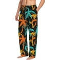 thumbnail image 2 of KLL Mens Pajama Pants for Men,Mens Lounge Pants,Funny Gifts for Men,Men's Pajama Bottoms-Palm Trees, 2 of 6