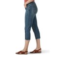 thumbnail image 2 of Lee Riders Women's Belted Cuffed Capri Jean, 2 of 6