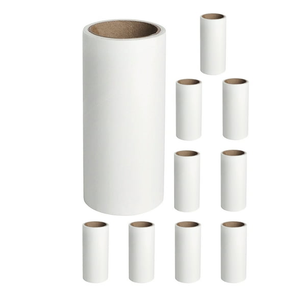 CRAFTHROU 10Ud Recambios Stickys Para Rodillo Quitapelusas Fácil De Usar Para Limpieza De