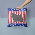 thumbnail image 2 of Caroline's Treasures BB3363PW1414 USA Patriotic Puli Fabric Decorative Pillow , 14Hx14W, multicolor, 2 of 4