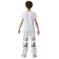 thumbnail image 4 of FORMRS Boys Pajama Pants with Pockets Size 13-14Y Kids Lounge Sleep Bottoms, Blue Magical Halloween, 4 of 8