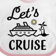 thumbnail image 4 of Inktastic Lets Cruise Boys or Girls Baby Bib, 4 of 4