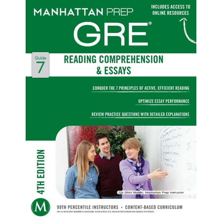 GRE Reading Comprehension & Essays - eBook (Best Reading Material For Gre)