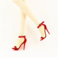 thumbnail image 3 of 1:6 Pumps Sandals 2inch Action Figures Body Accessory Red, 3 of 8
