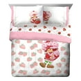 thumbnail image 3 of Strawberry Shortcake Berry Berry 7 Piece Queen Size Kids Bed Set with Shams, 3 of 4