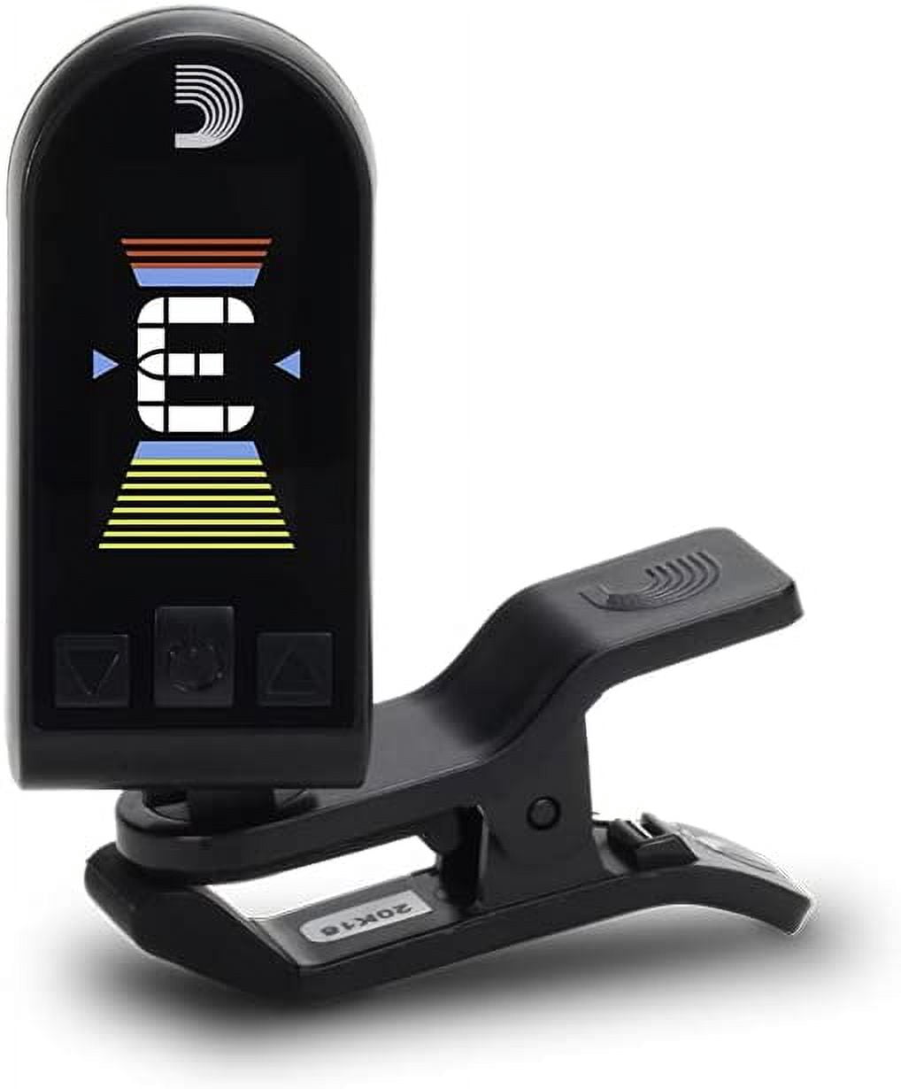 D'Addario Equinox USB Rechargeable Headstock Tuner Black