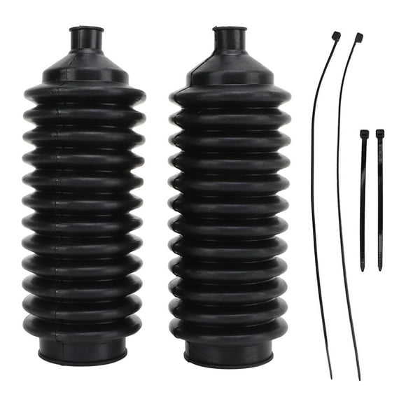 Power Steering Bellow Boot,2pcs Power Steering Rack Power Steering Rack Boots Rubber Power Steering Boot Precision Engineered