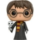 thumbnail image 2 of Estatua de cabeza grande de búho con figura de Hedwig de Harry Potter para colecciones de personajes de ficción de fans, 2 of 3