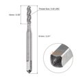 thumbnail image 2 of Unique Bargains 5-40 UNC 2B High Speed Steel(HSS) Uncoated Machine Spiral Flutes Thread Tap 2 Pack, 2 of 5