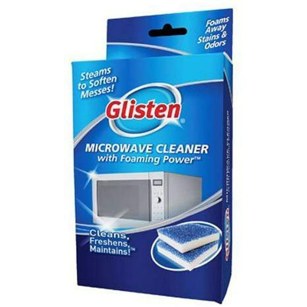 Glisten Microwave Cleaner with Foaming Power, 2 Use - Walmart.com