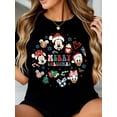 thumbnail image 1 of Disney Mickey Mouse Christmas Holiday Graphic T-Shirt All size S-3XL, 1 of 3