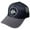 Daffy Duck, variant on Looney Tunes Men's Officially Licensed Circle Patch Black and Grey Trucker Hat Cap (Daffy Duck)