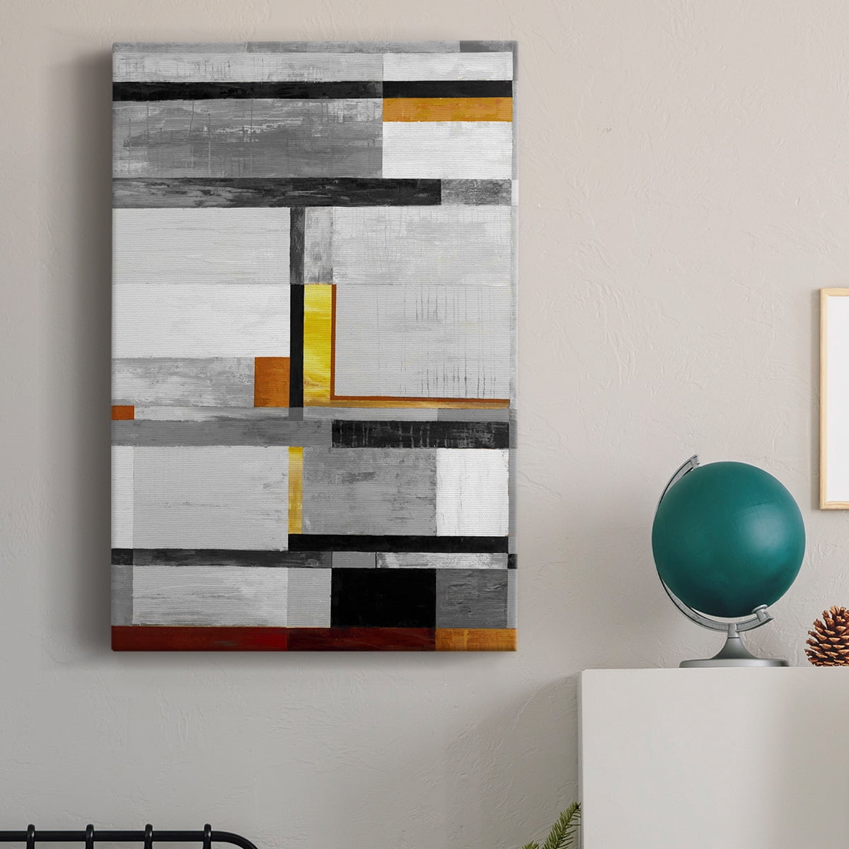 Retro Spectrum V7 Premium Gallery Wrapped Canvas - Ready to Hang