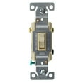 thumbnail image 2 of Eaton C1303-7LTV-L 15-Amp, 120-Volt Side and Push Wire Lighted Toggle Switch, Ivory, 2 of 3