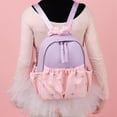 thumbnail image 2 of BTEPSGA Ballet Backpack Rainbow Prints,Cute Pink Backpack, 2 of 8
