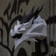 thumbnail image 4 of 1 pieza(s) Decoración de pared de cabeza de dragón 3D personalizada, juego hecho a mano, escultura de papel, artesanía de papel geométrica, rompecabezas de Origami DIY, modelo de papel de juguete, 4 of 5
