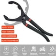 thumbnail image 6 of LYTIVAGEN  Oil Filter Pliers Oil Filter Wrench Adjustable Oil Filter Strap Wrench Removal Tool with Non-Slip Handle Oil Filter Wrench Long Handle Grip Oil Filter Pliers Set, 6 of 7