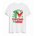 thumbnail image 5 of Mi primera Navidad como papá/mamá, ropa familiar a juego, camiseta para madre y padre, mameluco para bebé, camisetas para fiesta familiar, 5 of 5