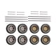 thumbnail image 1 of Modified Vehicle Wheels,1/64 Scale Alloy Wheels,1/64 scale wheels and tires,1/24 scale wheels, trucks 1 64 scale Hugo none, 1 of 6