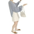 thumbnail image 3 of Sac à Bandoulière Tressé pour Femmes, Léger, Rétro, Seau Creux Tressé, Sac à Main avec Longue Poignée, 3 of 7