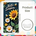 thumbnail image 2 of Colorful Flowers Hummingbird Banner Butterfly Accent Floral Backdrop Spring Vibrant Petals Garden Display for Garden Party Spring Decoration Wedding Backdrop, 2 of 9