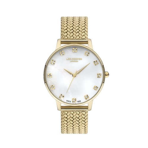 Montre pour Femme LC07401.120 en Or Jaune avec Cadran Blanc