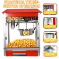 thumbnail image 6 of Commercial Popcorn Popper Machine,1300W Movie Theater Popcorn Popper,Large Popcorn Machine with 3-Switch Control for Entertainment Venue, 6 of 14