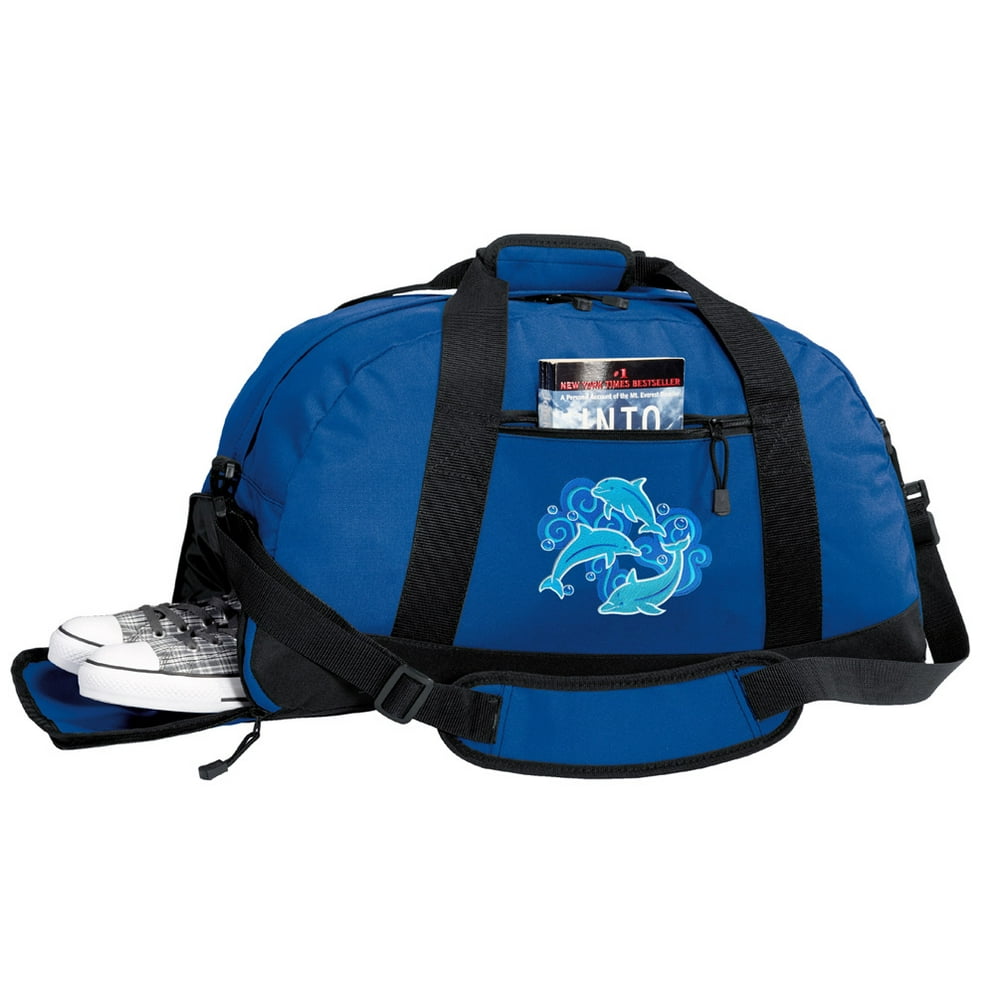 Dolphin Gym Bags Dolphin Duffle Bag WITH Cool SHOE POCKET! Walmart