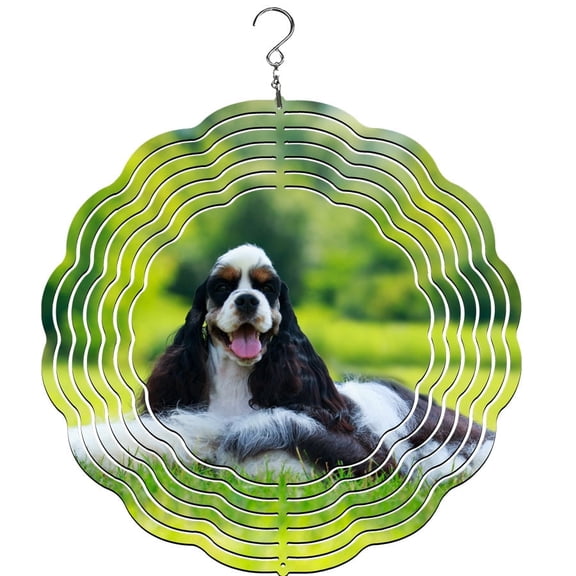 Cocker Spaniel Wind Spinner