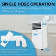 thumbnail image 2 of Whynter ARC-102CS 10,000 BTU 3-in-1 Portable Air Conditioner, Dehumidifier and Fan Bundle with 2 YR CPS Enhanced Protection Pack, 2 of 11