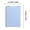 Light Blue, variant on Kumdkd Refillable Leather Notebook - 60 Sheet Loose Leaf Journal for Writing, Sketching & Bullet Journaling