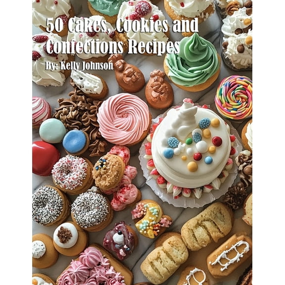 50 Cakes, Cookies and Confections Recipes, (Paperback)