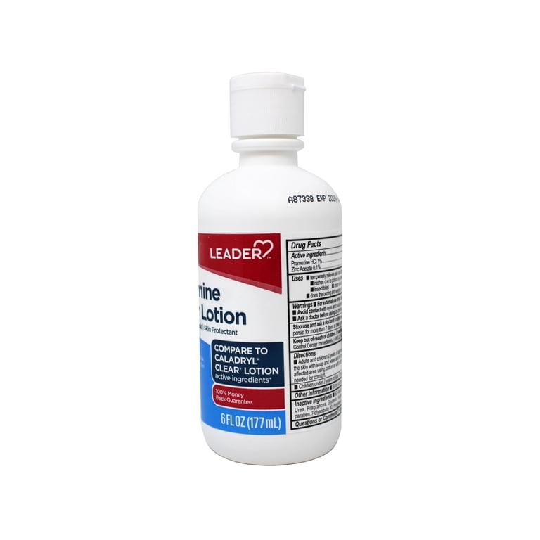 LEADER Calamine Clear Lotion, External Analgesic & Skin Protectant