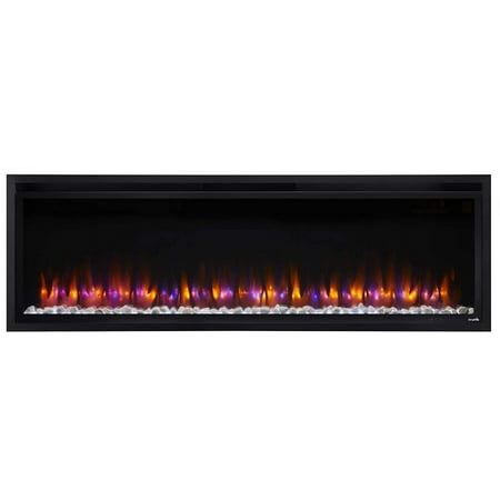 

SimpliFire Allusion Platinum 60-in Wall Mount Electric Fireplace - SF-ALLP60-BK