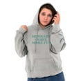 thumbnail image 4 of Mermaids Have More Fun Beach Vibes Hoodie Sweatshirt Women Brisco Brands L, 4 of 6