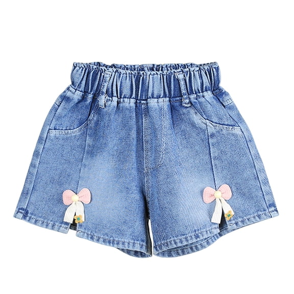 Ketyyh-chn99 Baby Girls Shorts Cotton Toddler Shorts Toddler Kids Baby Boy Girl Gingham Seersucker Shorts Size for 5-6 Years,Light Pink