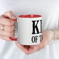 thumbnail image 5 of CafePress - King Of The Lab Mug - 11 oz Ceramic Mug - Novelty Coffee Tea Cup, 5 of 6