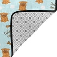 thumbnail image 6 of XMXT Non-Slip Area Rug, Cute Blue Pet Dog Print Polyester Rugs for Living Room, 72 x 48 inches Multicolor, 6 of 9