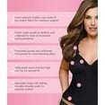 thumbnail image 5 of Exquisite Form 5107532 Fully® Slimming Wireless Back  Posture Support Longline Bra with Back Closure, 5 of 6